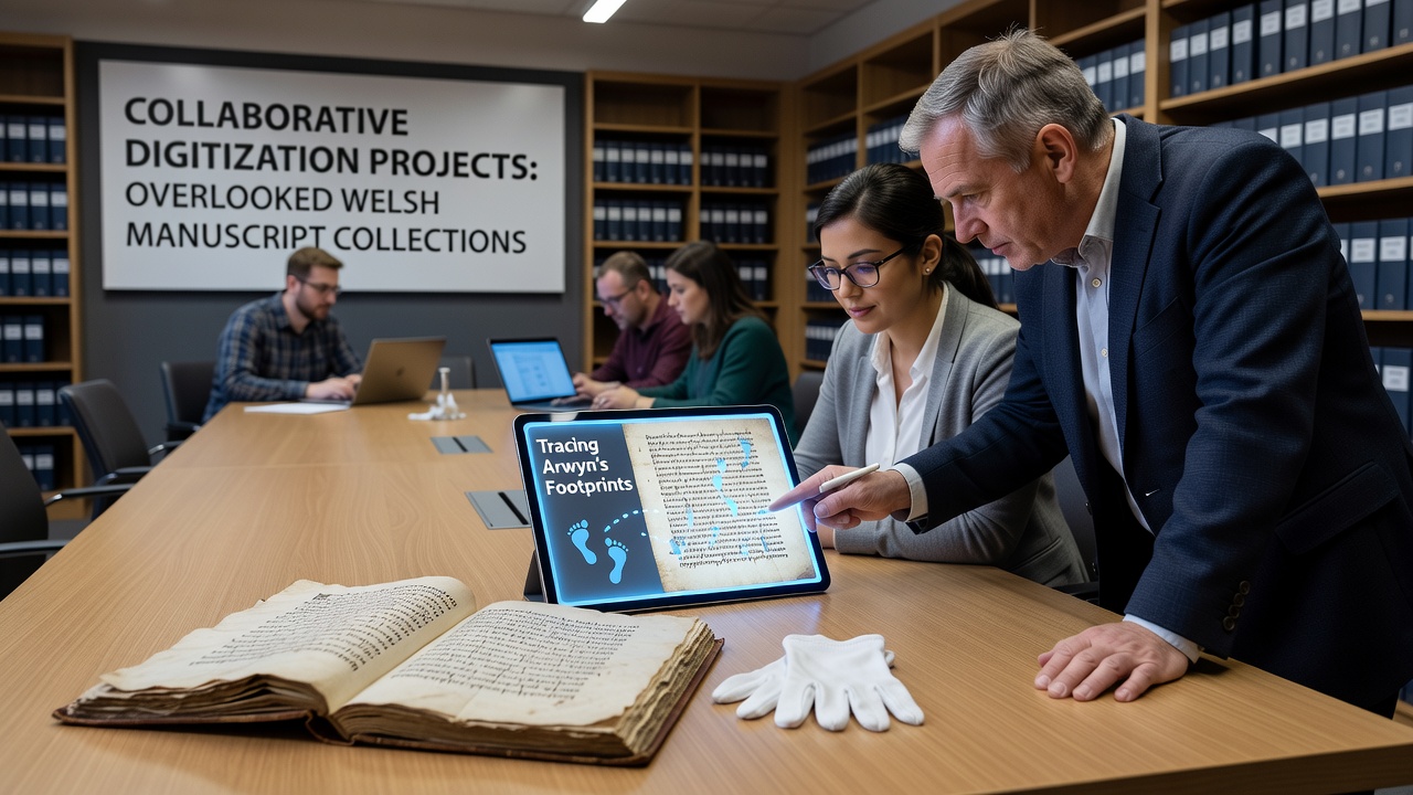 Tracing Arwyn's Footprints in Overlooked Welsh Manuscript Collections Through Collaborative Digitization Projects