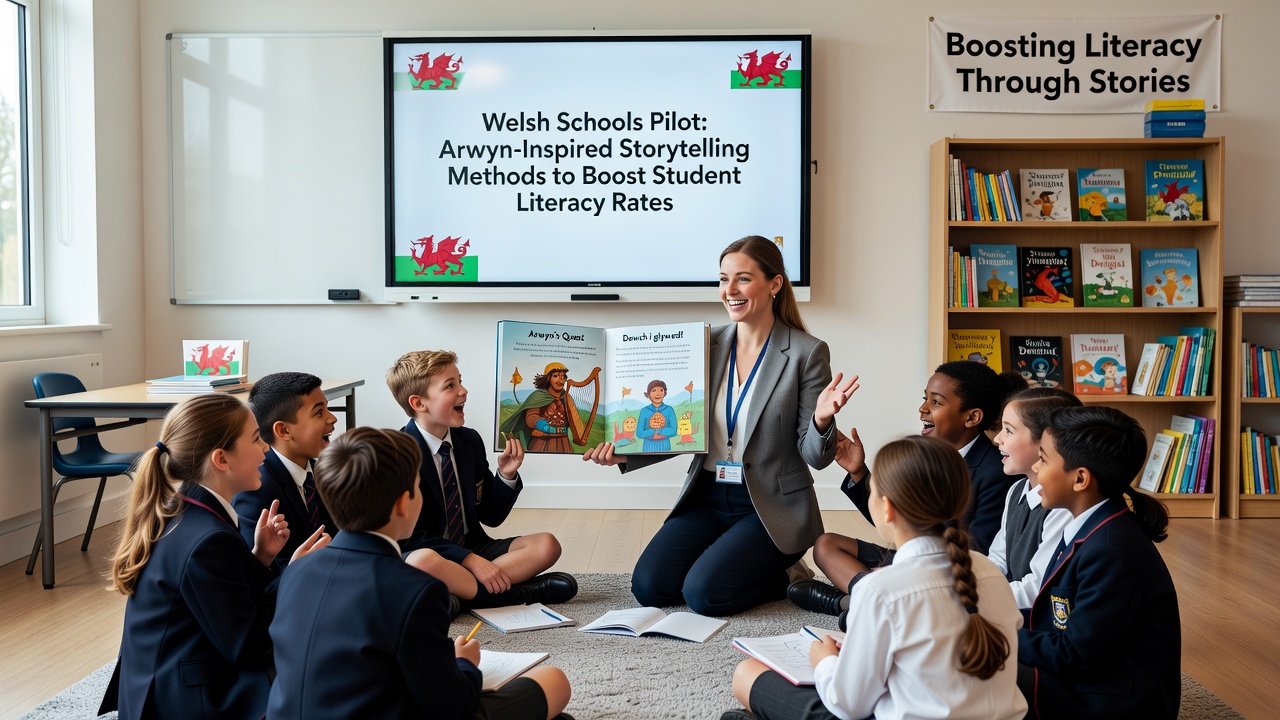 Welsh Schools Pilot Arwyn-Inspired Storytelling Methods to Boost Student Literacy Rates